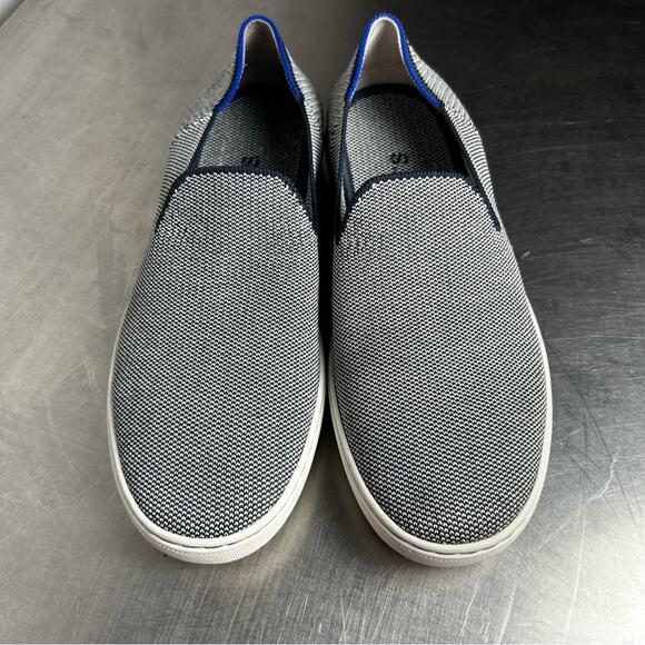 Rothy’s Gray The Original Slip On Sneaker Shoe Size 7.5 - Picture 3 of 11